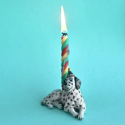 Dalmatian Porcelain Cake Topper