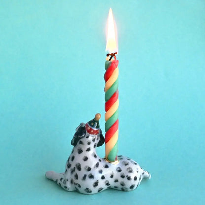 Dalmatian Porcelain Cake Topper