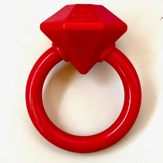 Diamond Ring Durable Nylon Teething Ring for Dogs