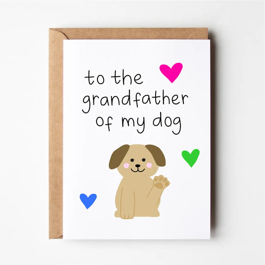 Grandfather of Dog Card