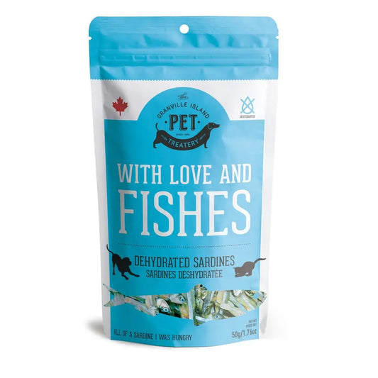 With Love and Fishes! Dehydrated Whole Sardines for Cats and Dogs (and even Humans)