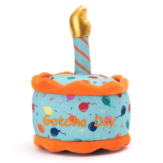 Gotcha Day Cake Plush Dog Toy