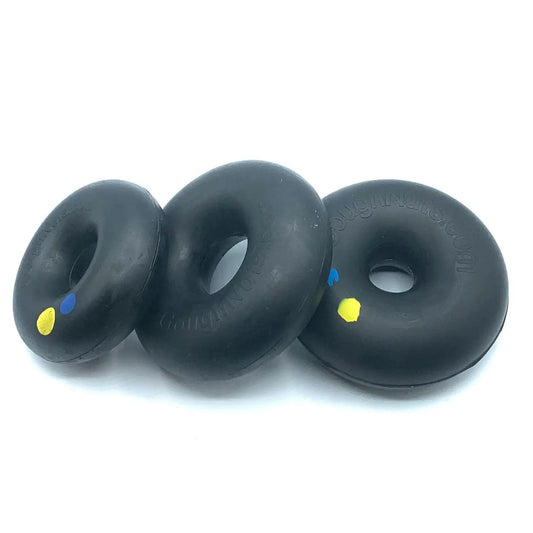 Goughnuts Black Pro Max Ring Dog Toy