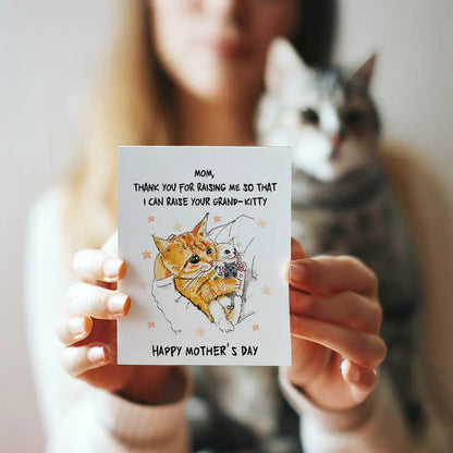 Grand-Kitty Mother's Day Card