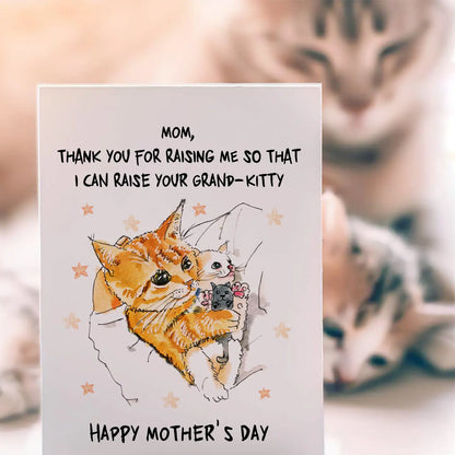 Grand-Kitty Mother's Day Card