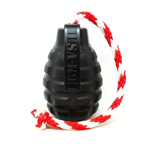 K9 Magnum Grenade Rope Dog Toy