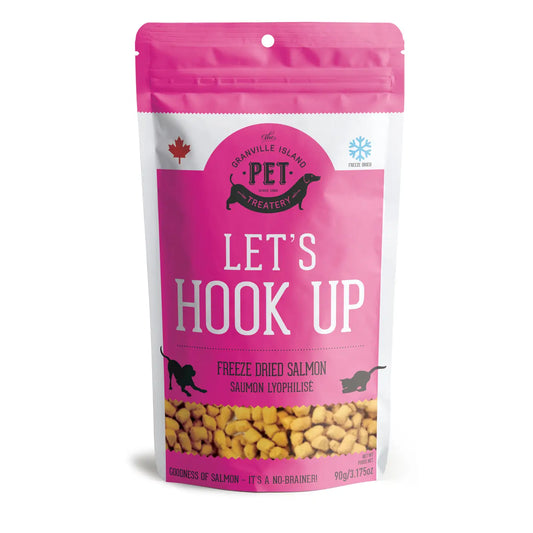 Let's Hook Up! Freeze-Dried Salmon Treats for Cats and Dogs