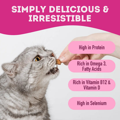 Let's Hook Up! Freeze-Dried Salmon Treats for Cats and Dogs