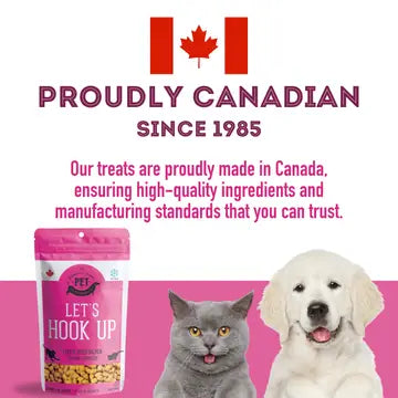 Let's Hook Up! Freeze-Dried Salmon Treats for Cats and Dogs