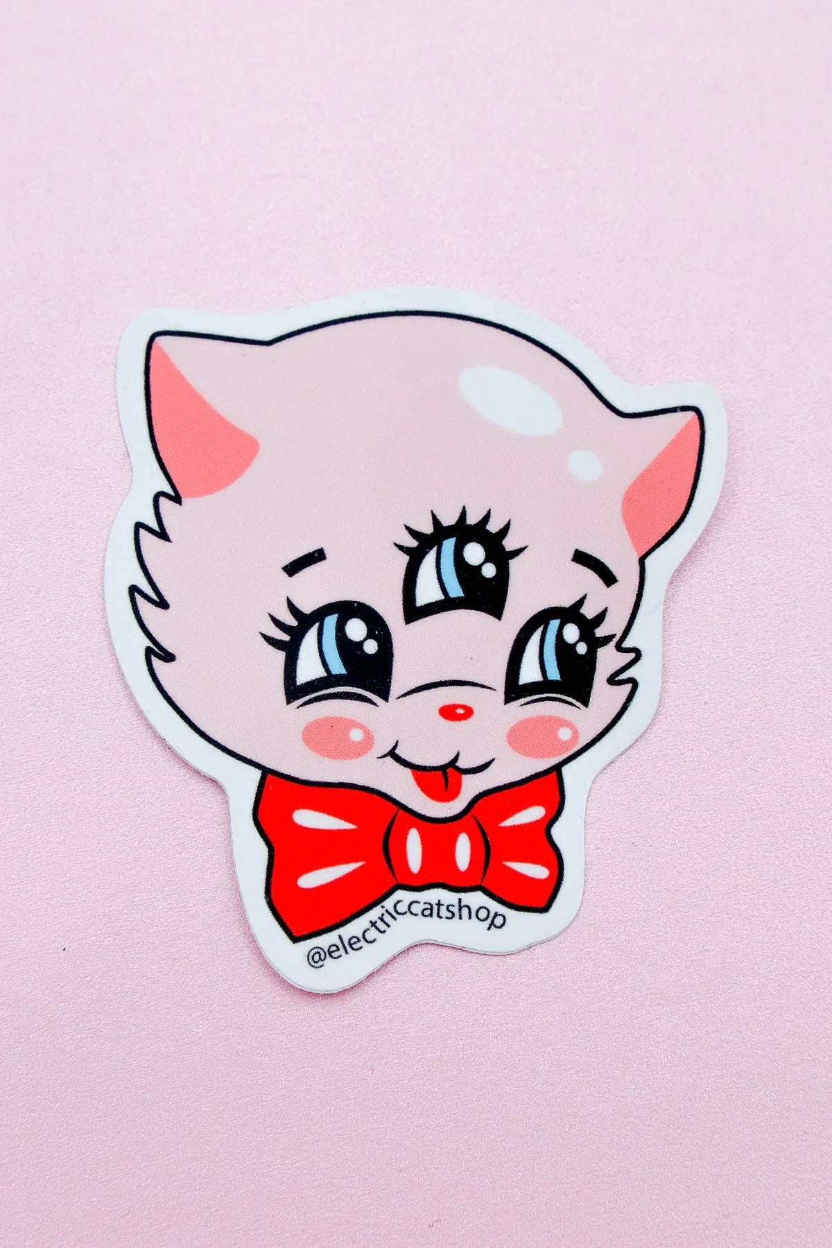 3rd Eye Vintage Cat Vinyl Sticker