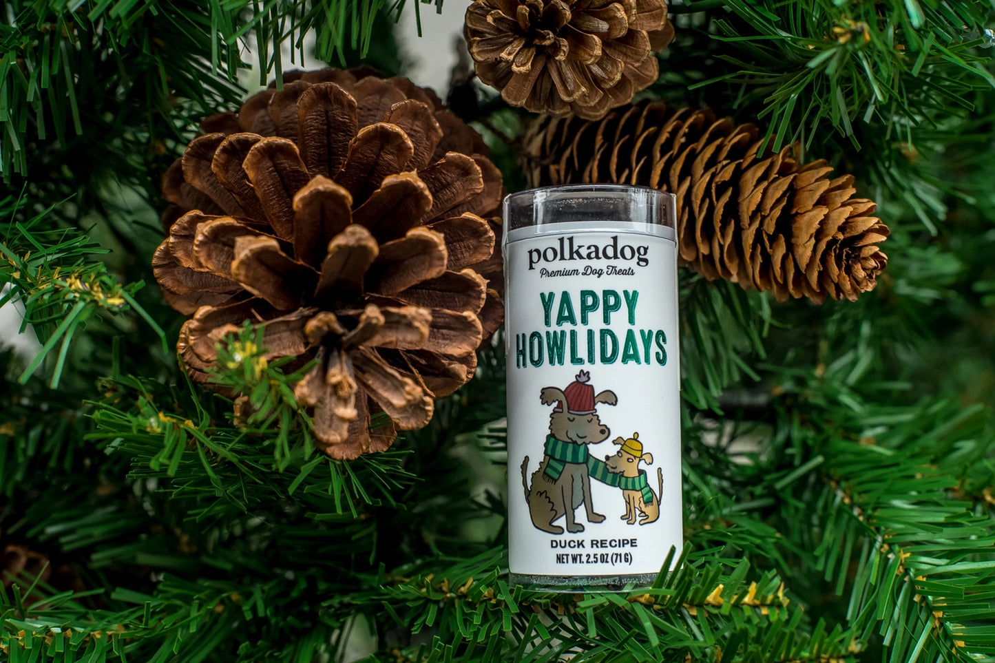 Polkadog Holiday Mini Treat Tubes