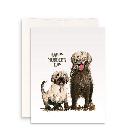 Happy Mudder's Day Dog Mom Card