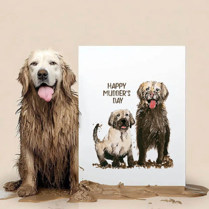 Happy Mudder's Day Dog Mom Card