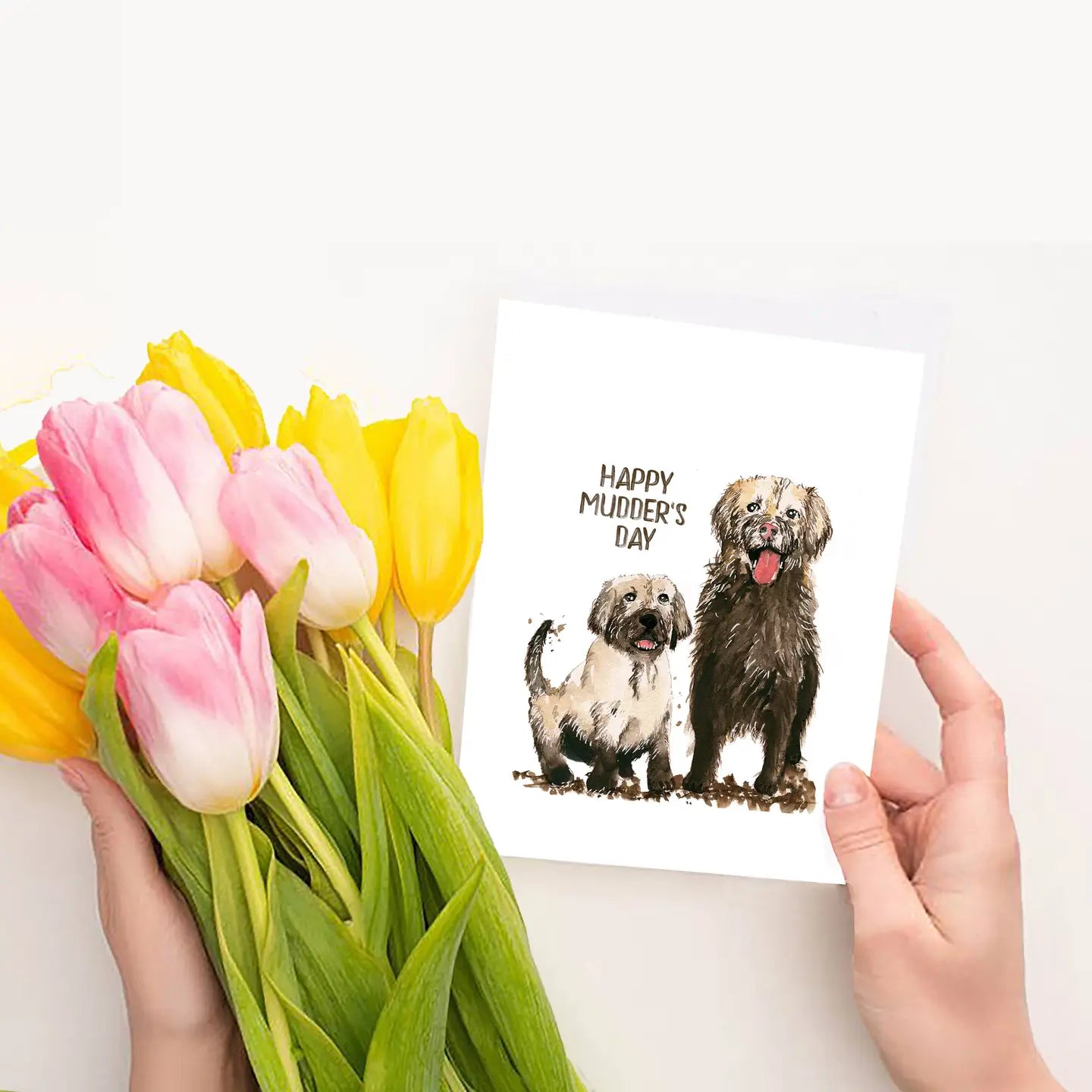 Happy Mudder's Day Dog Mom Card