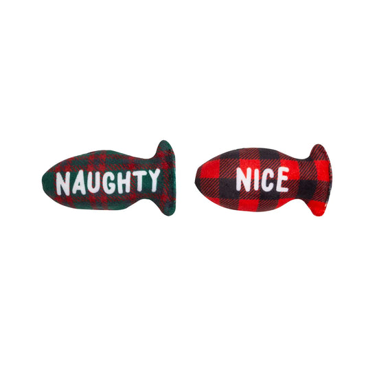 Naughty and Nice Catnip Fish