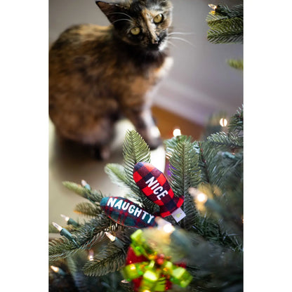 Naughty and Nice Catnip Fish