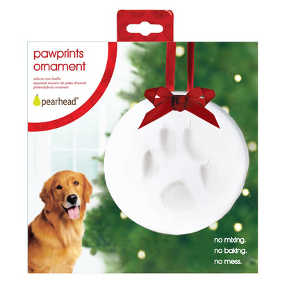 Pawprint Keepsake Ornament