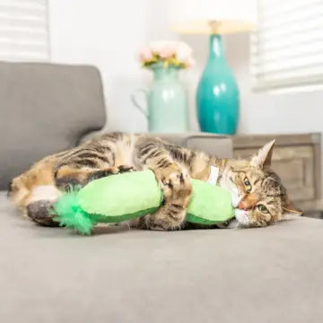 Pickle Kicker Cat Toy with Catnip