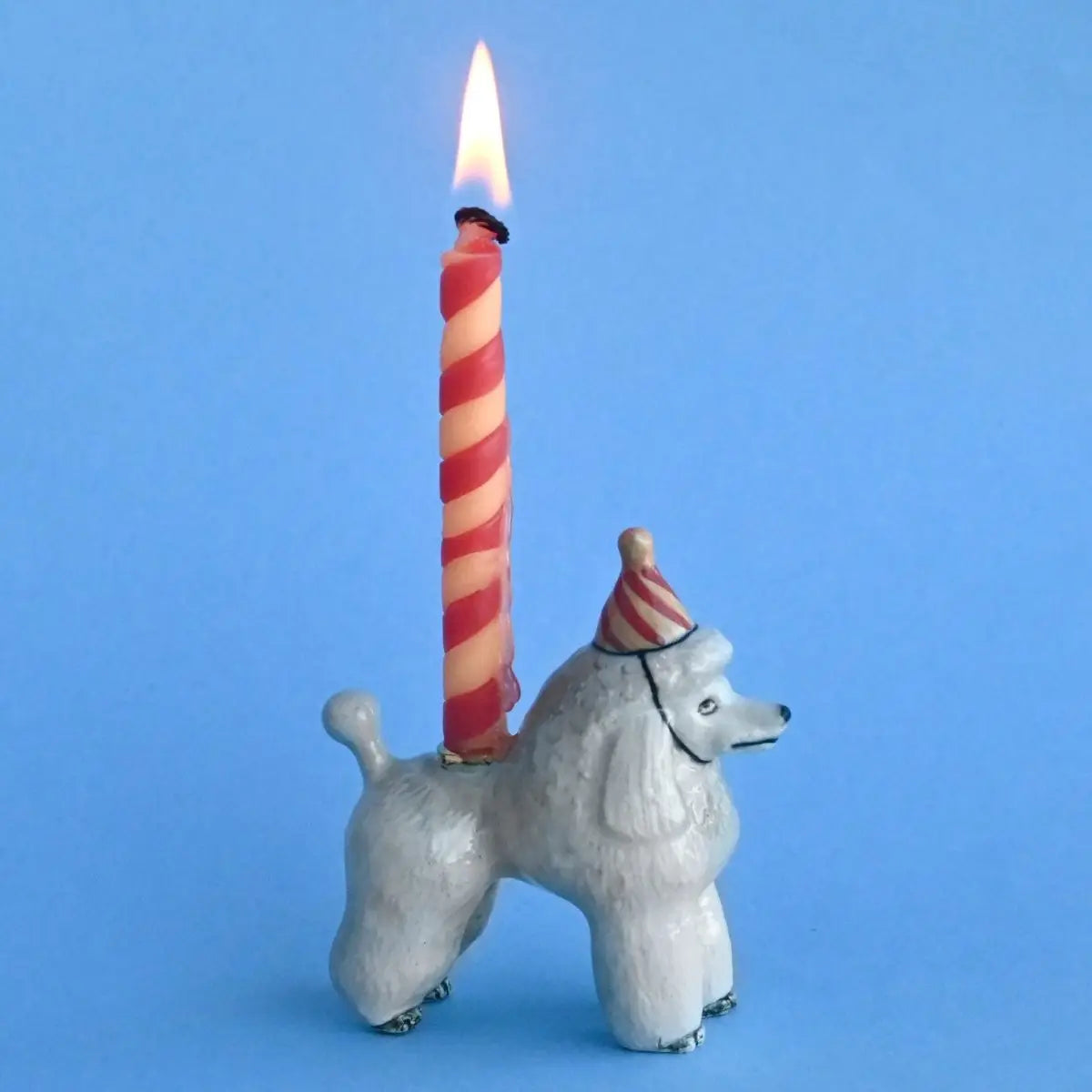 Poodle Porcelain Cake Topper