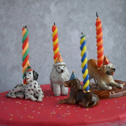 Poodle Porcelain Cake Topper