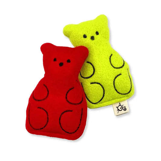 Catnip Plush Gummy Bear Cat Toys