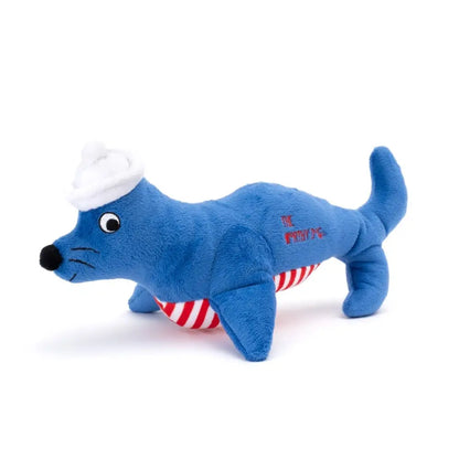 Nautical Seal Plush Dog Toy