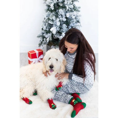 Person/Pet Matching Xmas Tree Socks