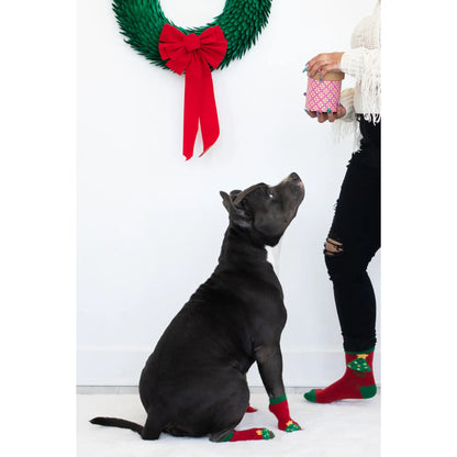 Person/Pet Matching Xmas Tree Socks