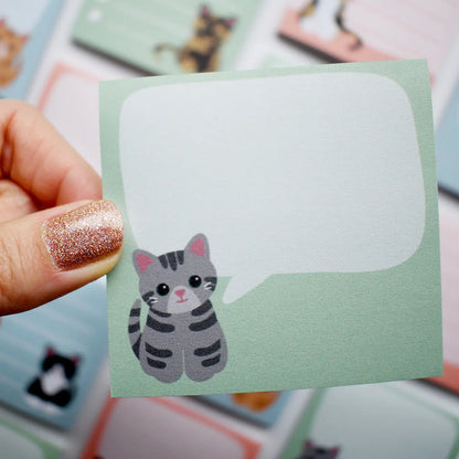 Tabby Cat Sticky-Notes