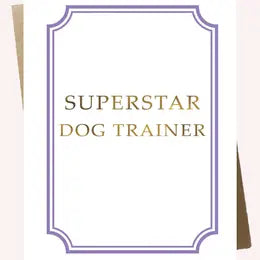 Dog Trainer Thank You Card