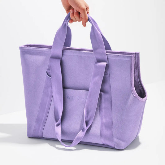 Wild One Eco Dog Carrier Tote in Lilac