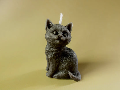 Hand-Poured Little Kitty Cat Candle