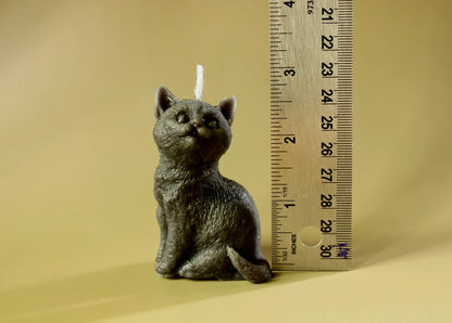 Hand-Poured Little Kitty Cat Candle